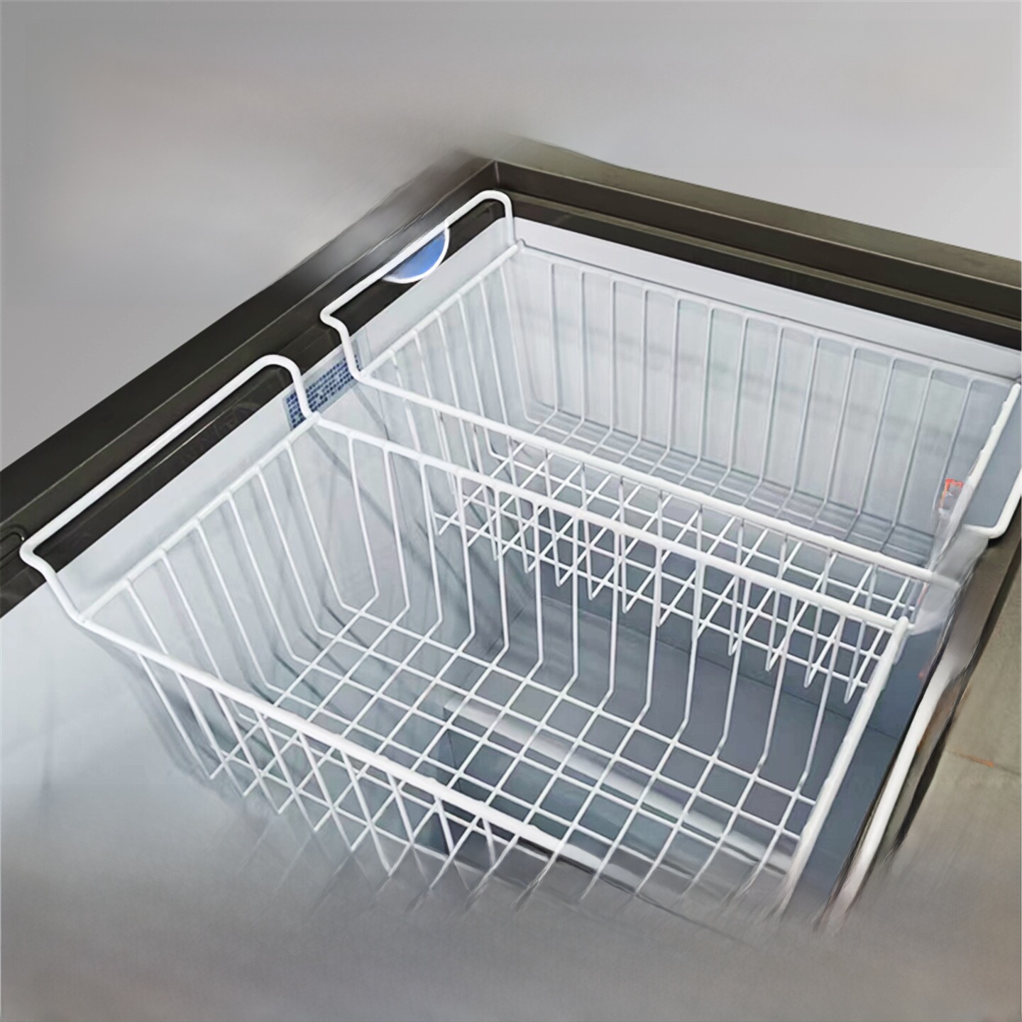 Food Storage With Dividers - Keranjang Gantung Rak Dalam Freezer Universal,