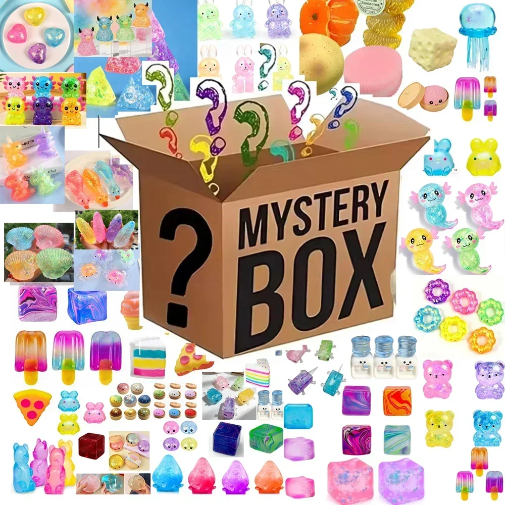 Food Storage Bag - 120+ Mainan Fidget Misteri dalam Kotak