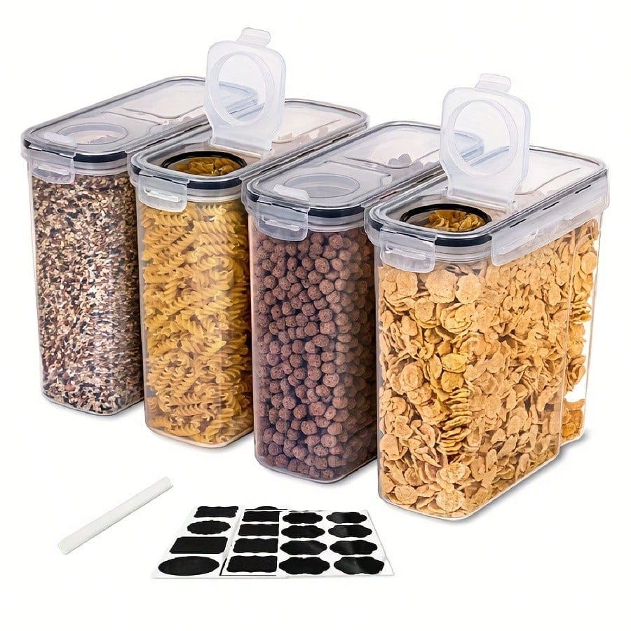 Food Storage Meals - 4 Set Wadah Penyimpanan Makanan Kering