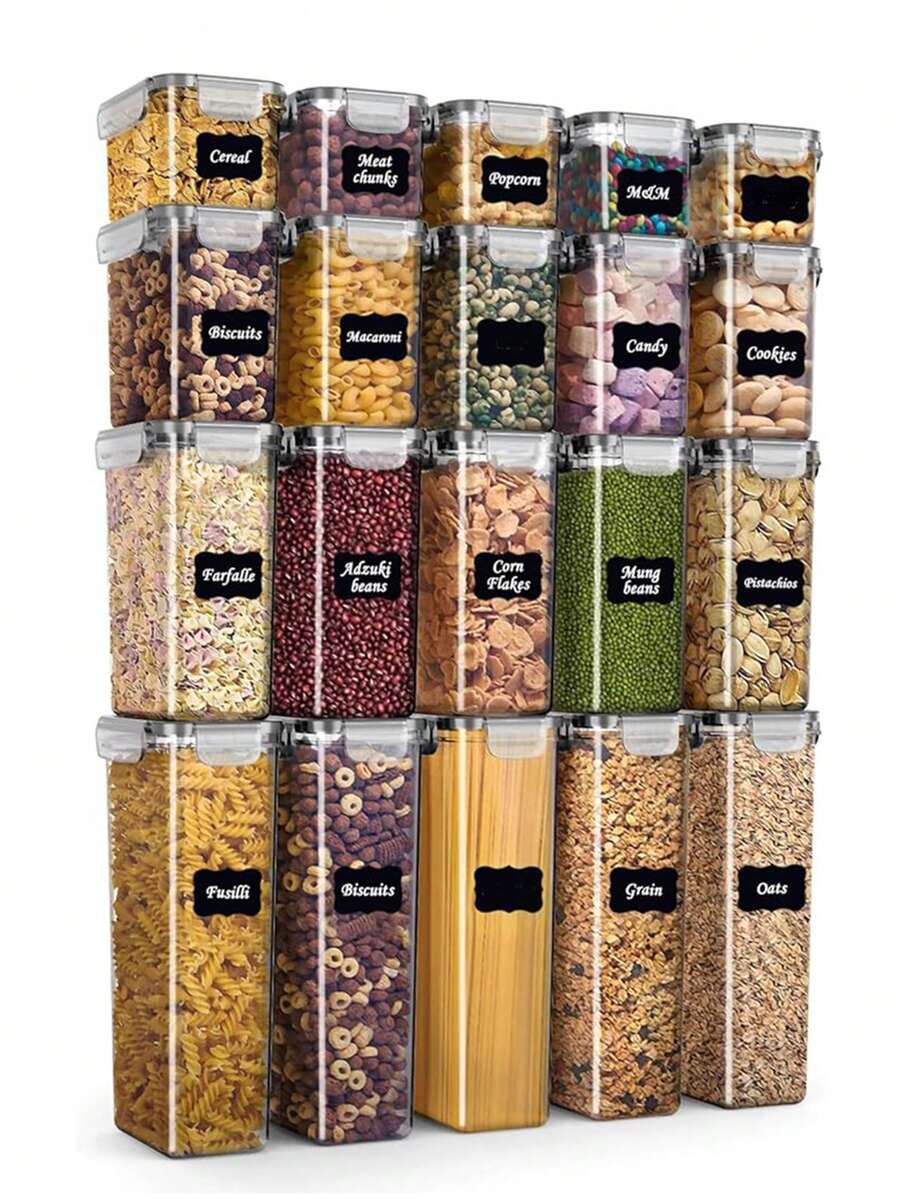 Food Storage Labels - 24 buah Wadah Penyimpanan Makanan Kedap