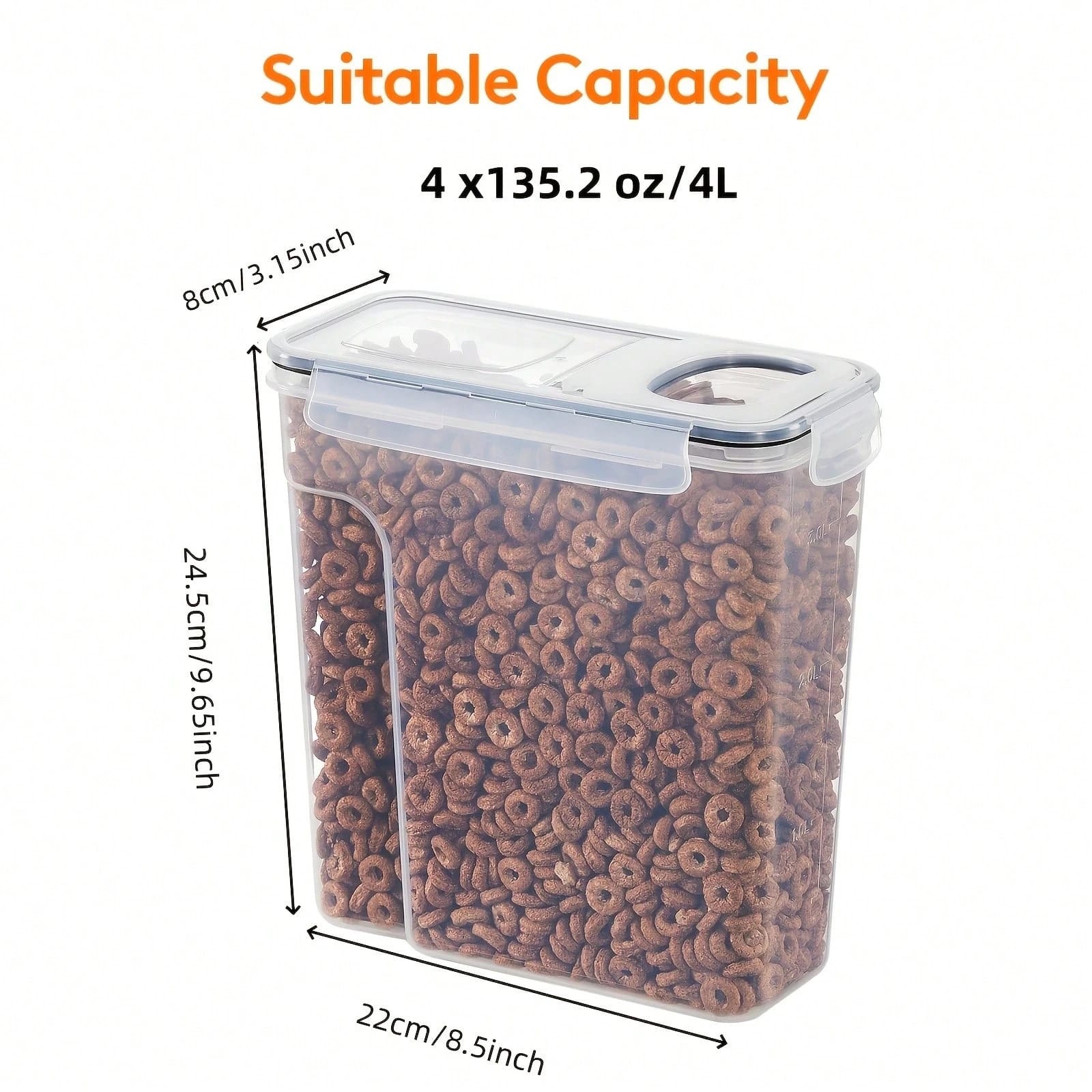 Food Storage Labels - Wadah Penyimpanan Makanan Kedap Udara dengan