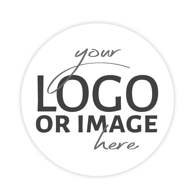 Food Storage Labels - 2.5Cm-6Cm Logo Kustom Stiker Kemasan Label