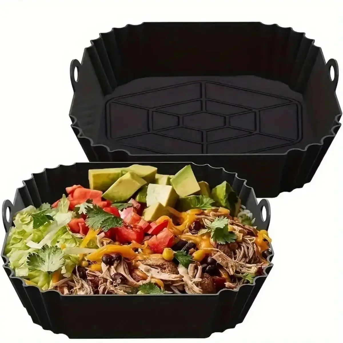Panci Silikon Penggorengan Uda - Food Storage With Dividers ulasan dan harga