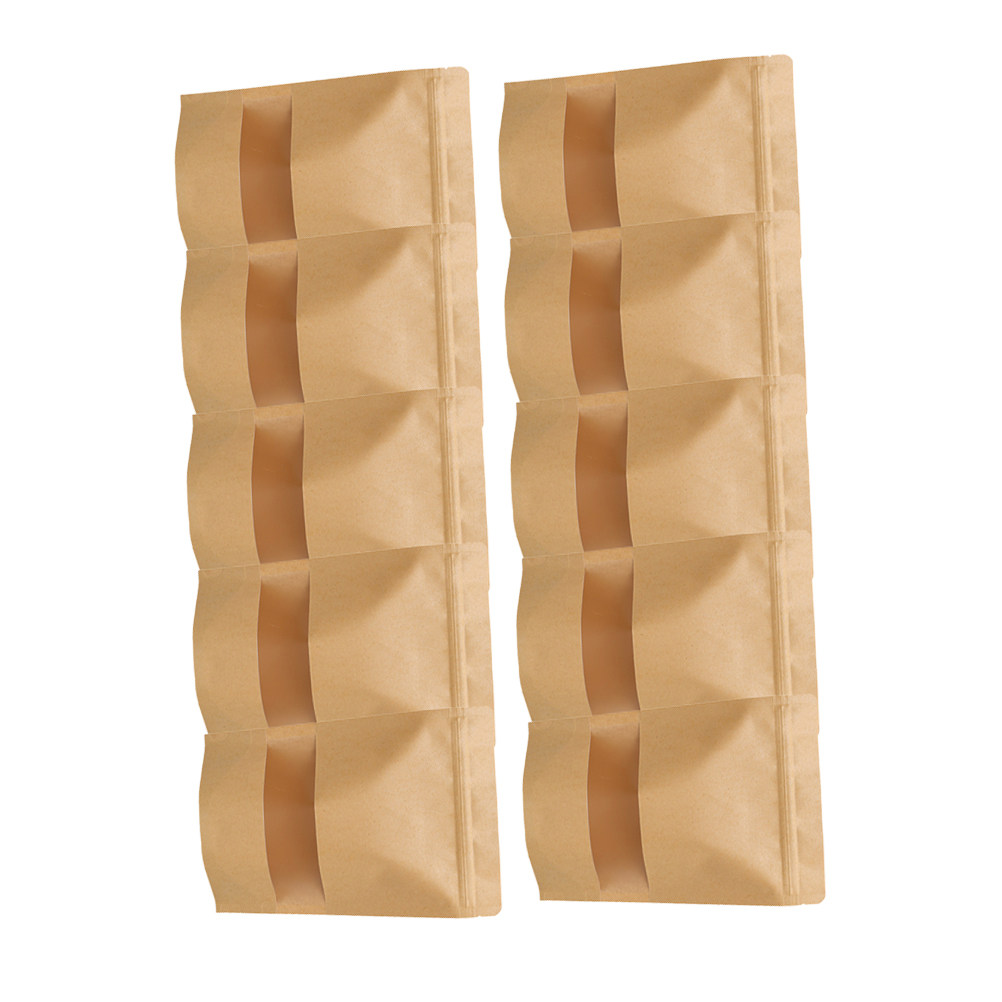 50 buah kantong kertas kraft r - Food Storage Bag ulasan dan harga