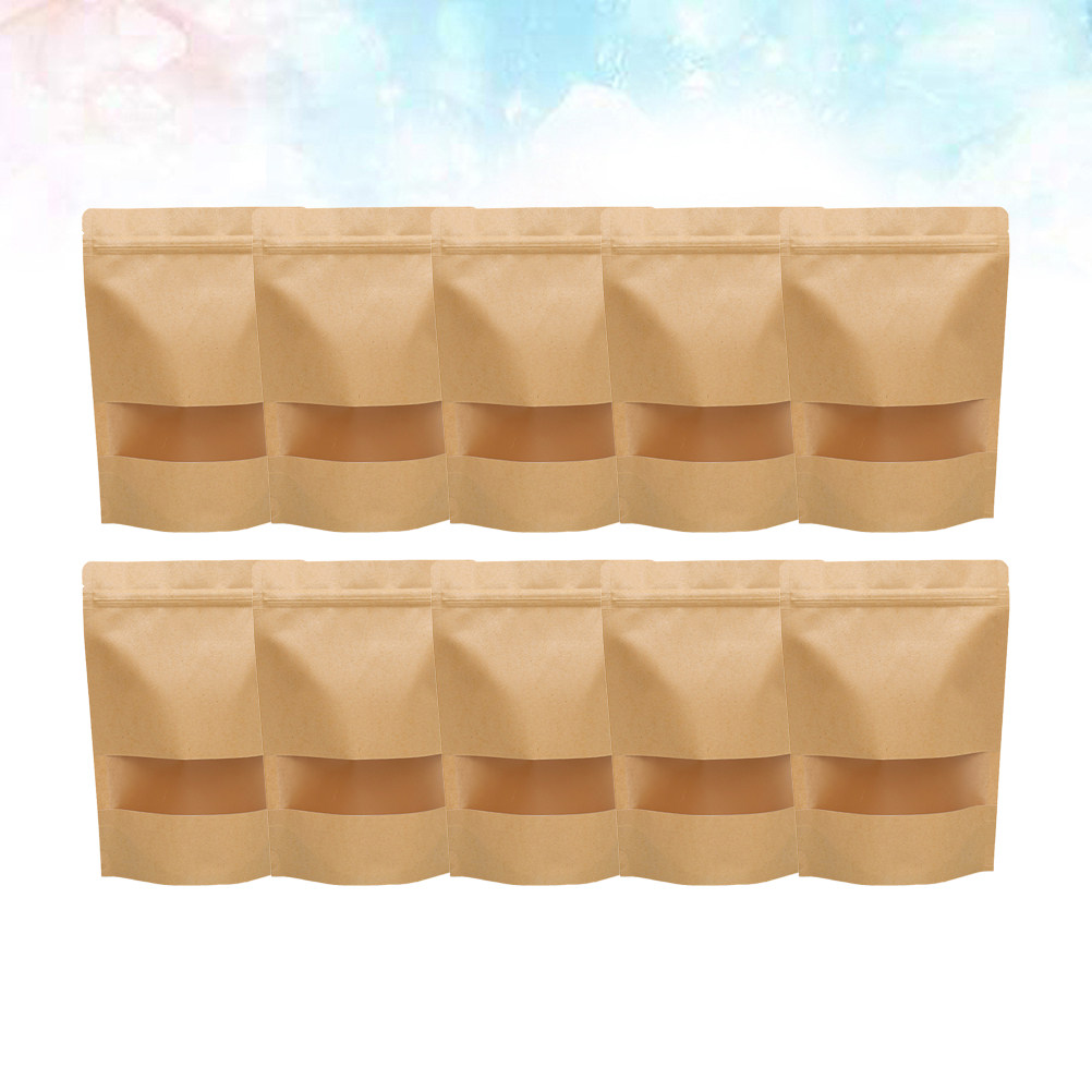 50 buah kantong kertas kraft r - Food Storage Bag ulasan dan harga