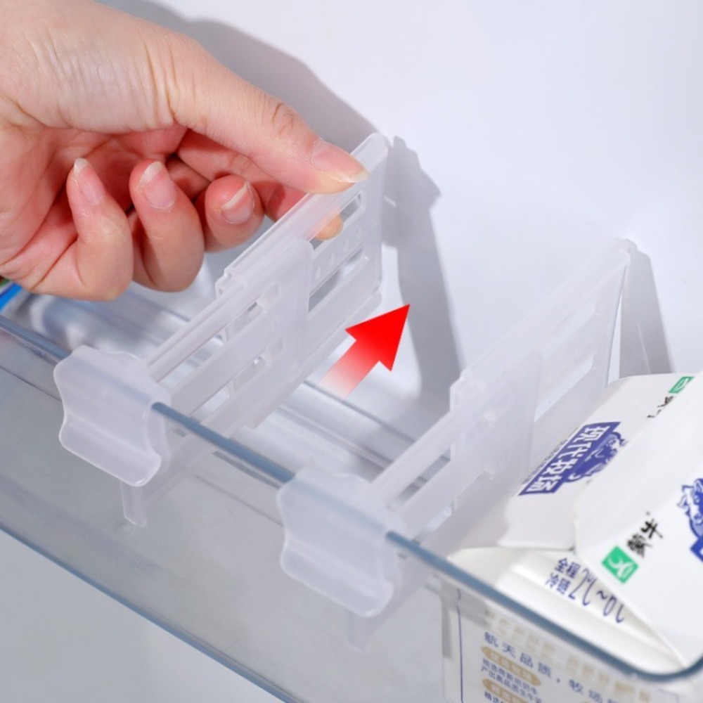 1/4 buah Pembatas Ruang Kulkas - Food Storage With Dividers ulasan dan harga