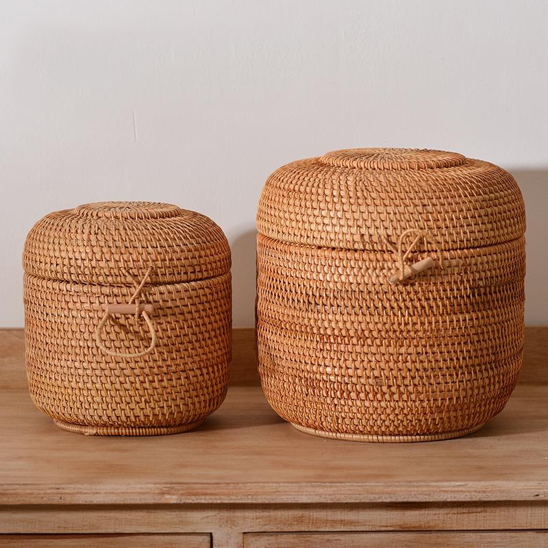 Kotak penyimpan teh rotan buat - Food Storage With Dividers ulasan dan harga