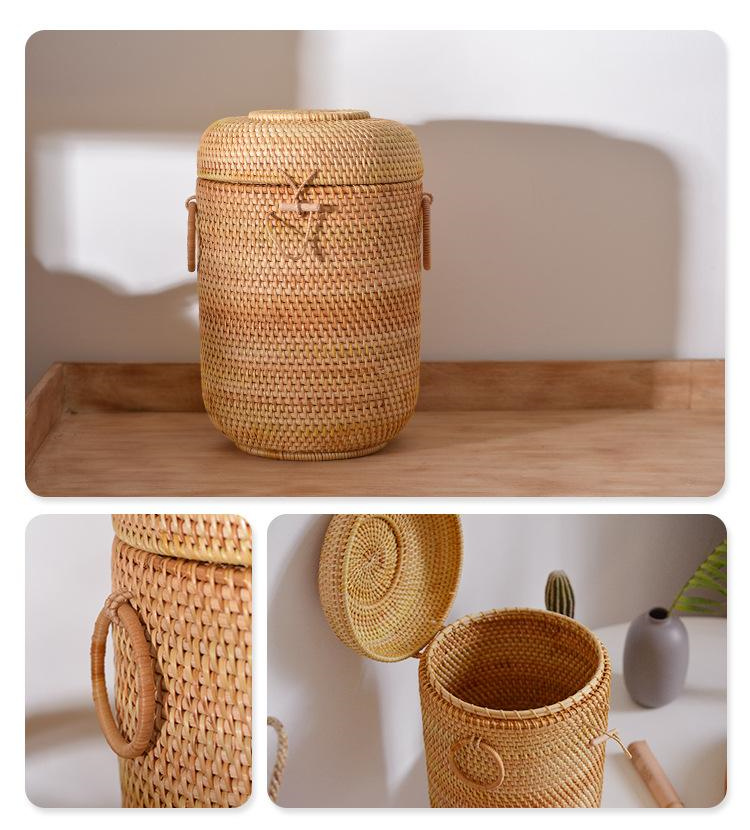 Kotak penyimpan teh rotan buat - Food Storage With Dividers ulasan dan harga