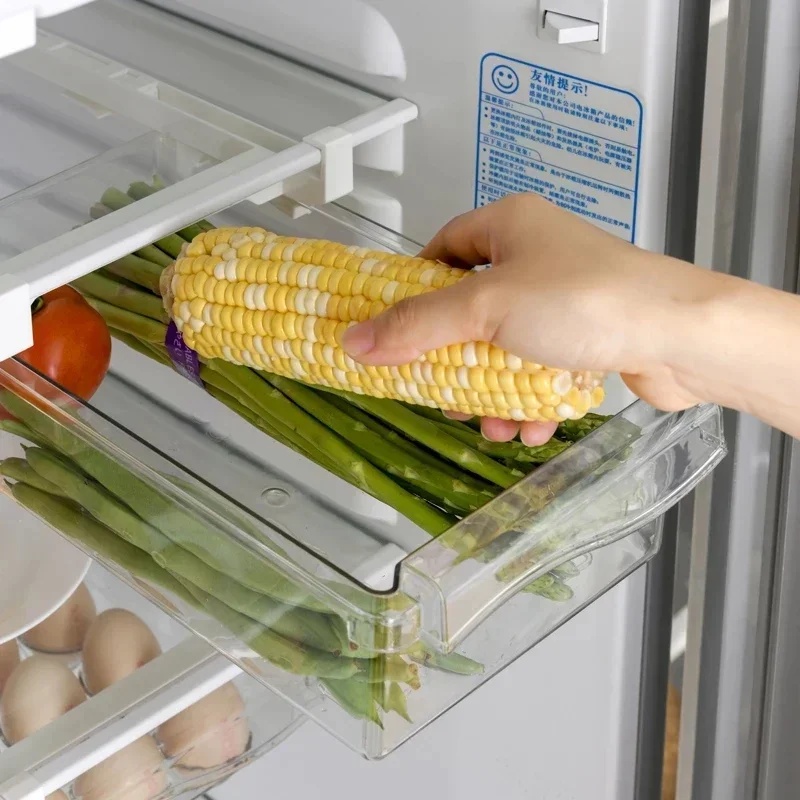 Kotak Penyimpanan Kulkas Geser - Food Storage With Dividers ulasan dan harga