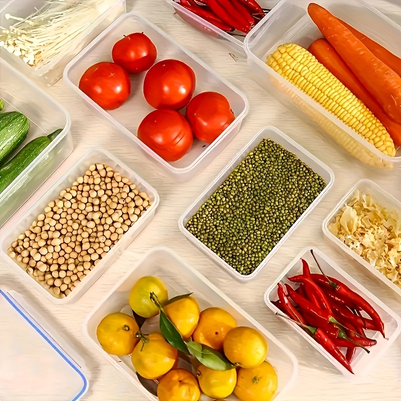 Set 8 Buah Termasuk 4 Wadah da - Food Storage With Dividers ulasan dan harga