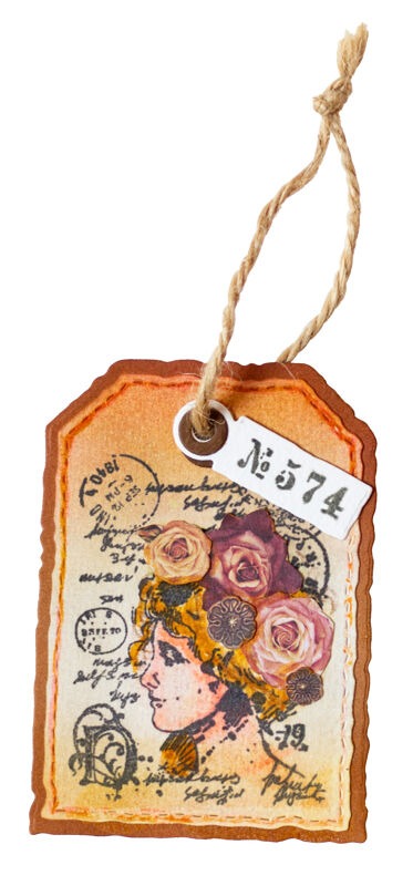 Koleksi Label Grunge Vintage M - Food Storage Labels ulasan dan harga