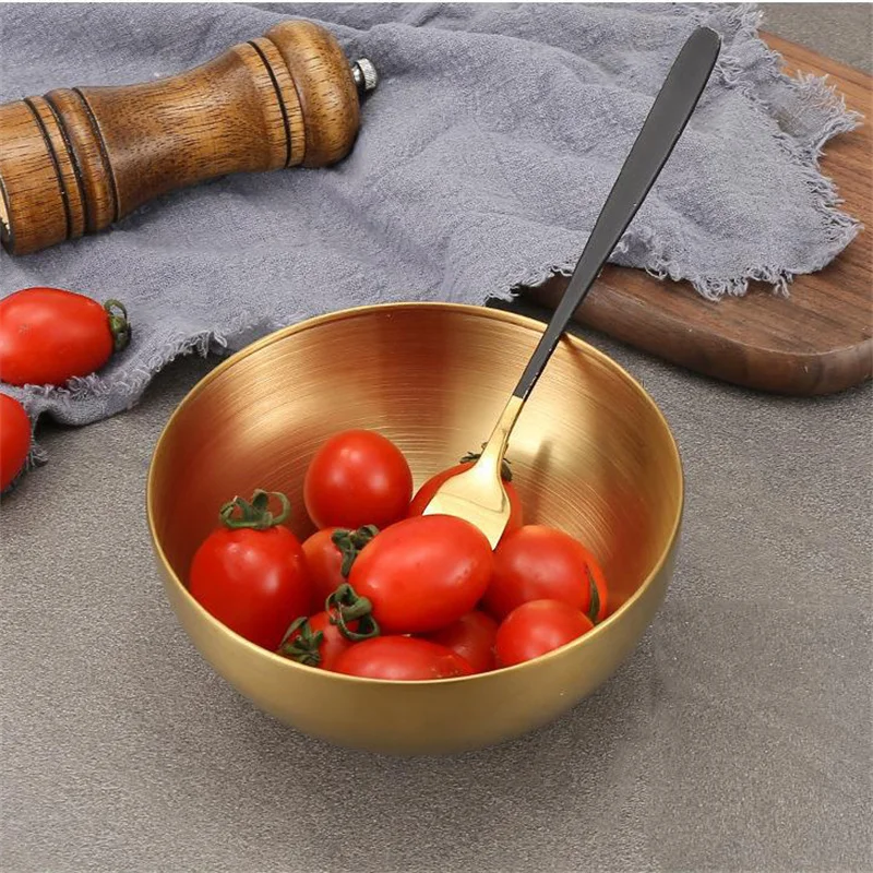 Mangkuk Salad Buah Stainless S - Food Storage Meals ulasan dan harga