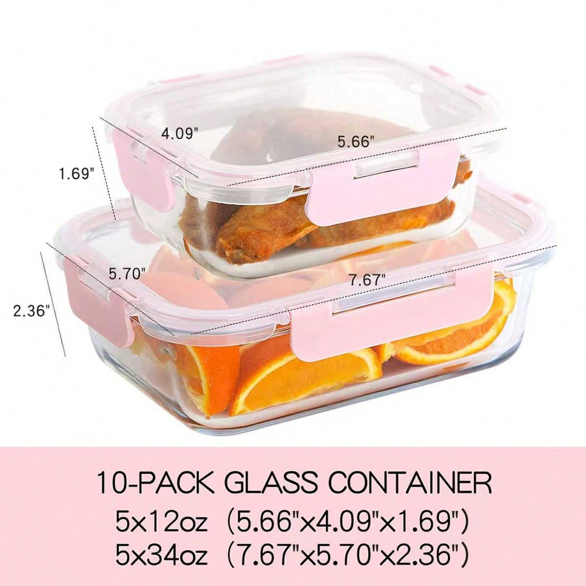 10 Wadah Makanan Kaca, Wadah P - Food Storage Meals ulasan dan harga