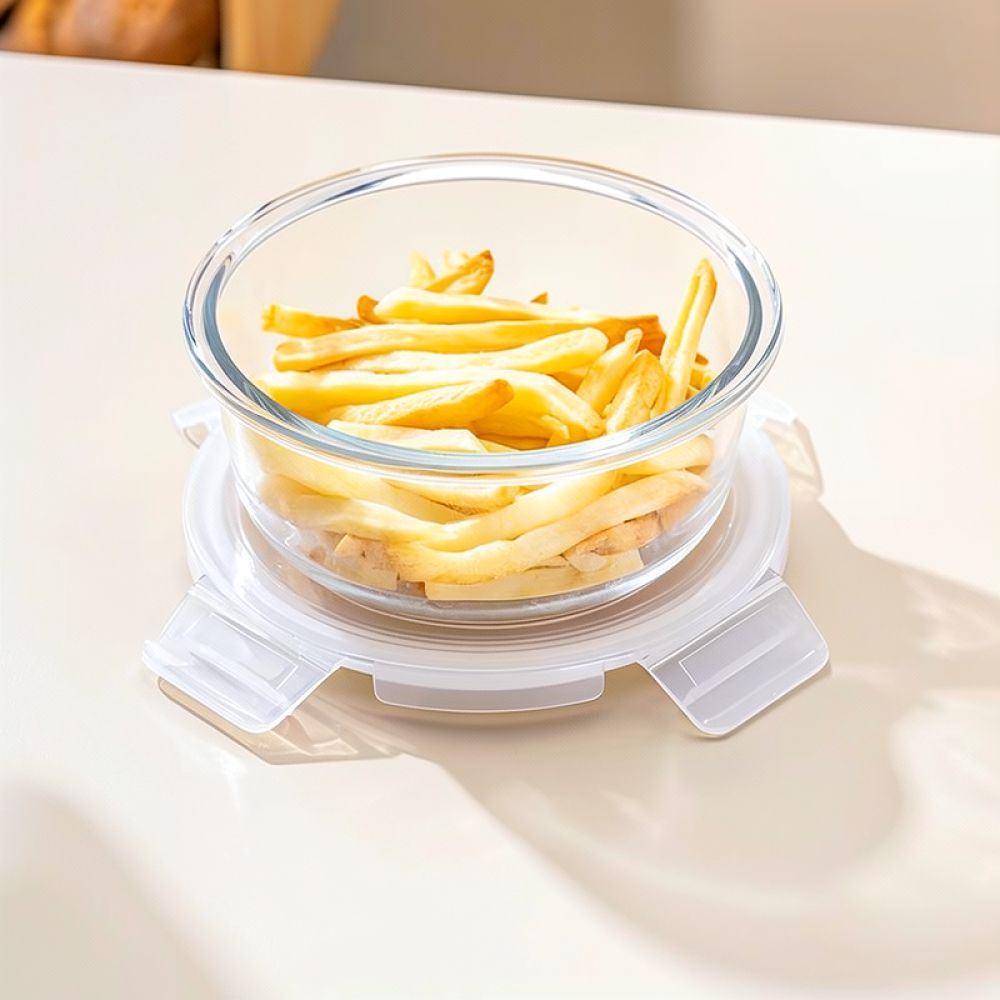 Kotak Bekal Bento Kaca yang Am - Food Storage With Dividers ulasan dan harga
