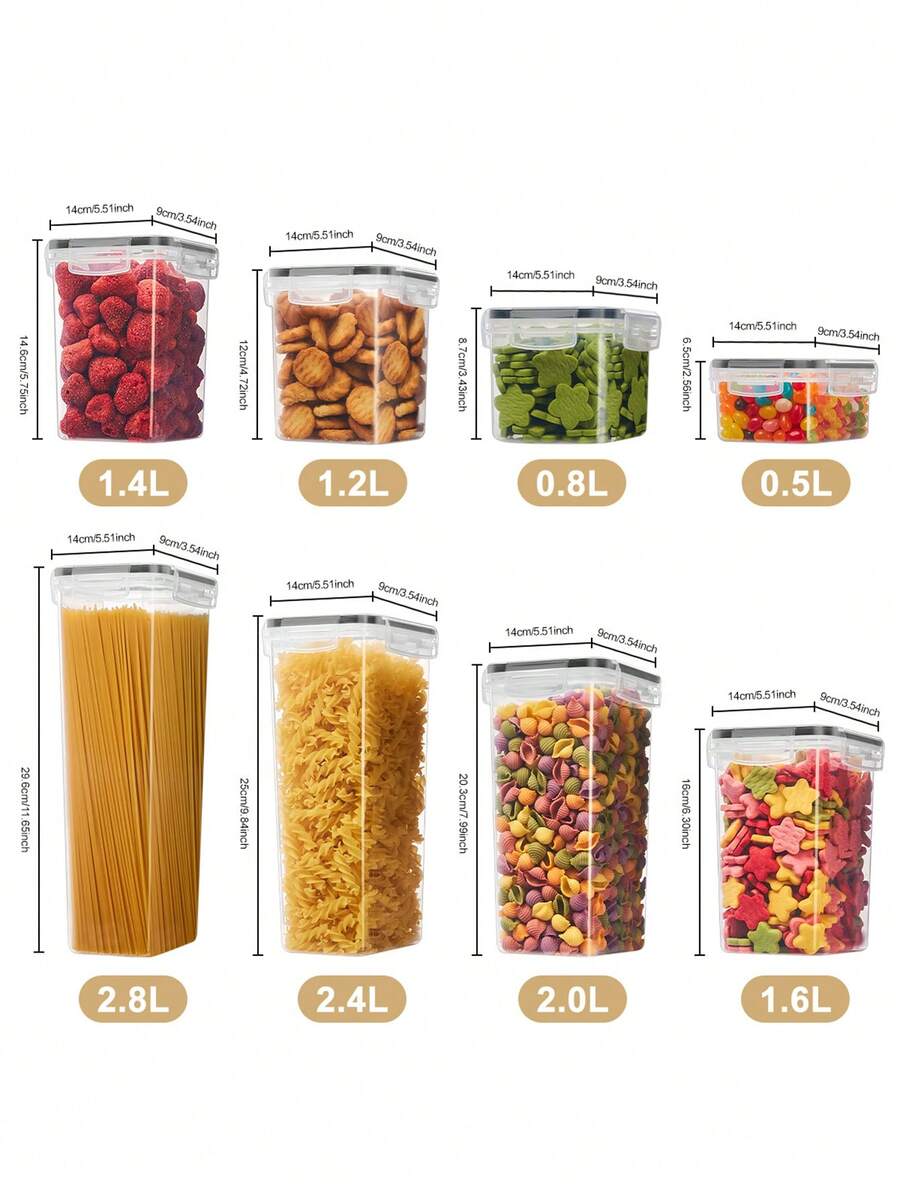 24 buah Wadah Penyimpanan Maka - Food Storage Labels ulasan dan harga