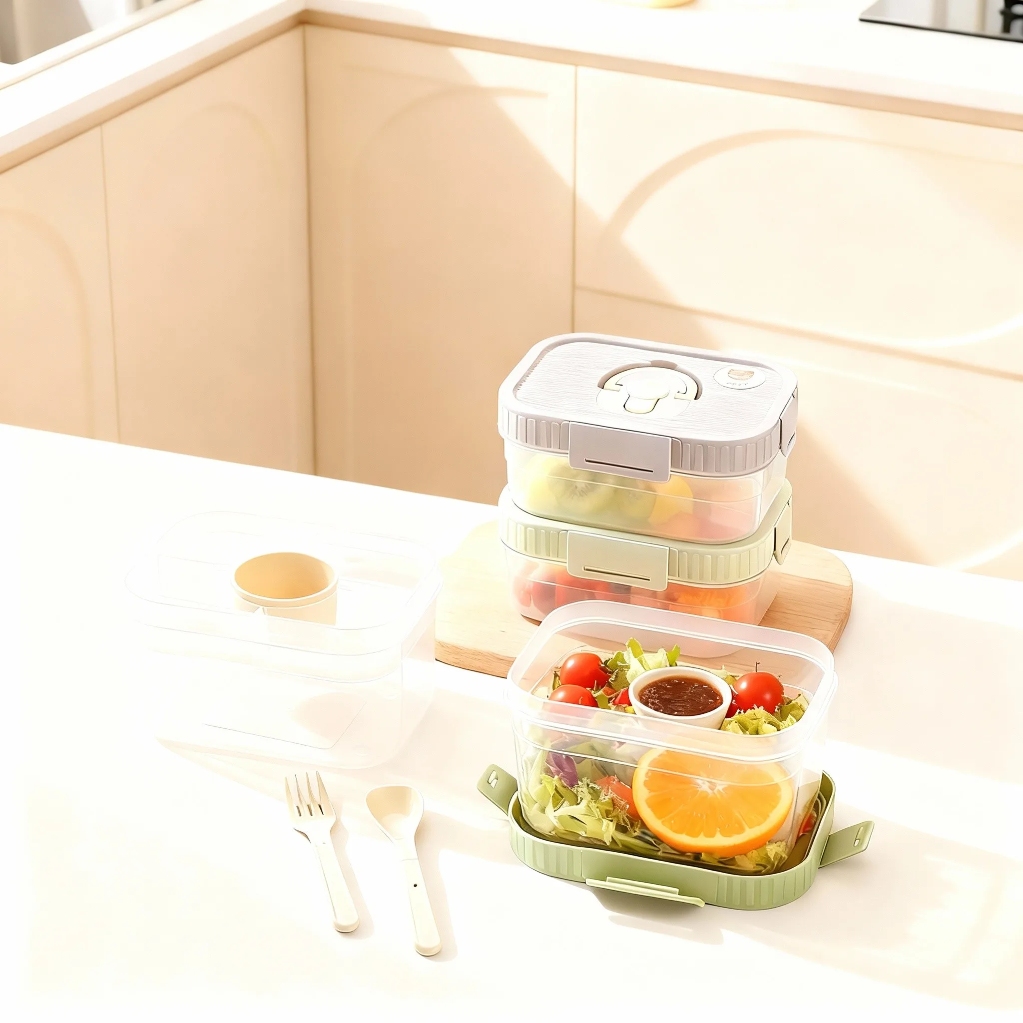 Kotak Makan Siang Plastik Port - Food Storage Oven Safe ulasan dan harga