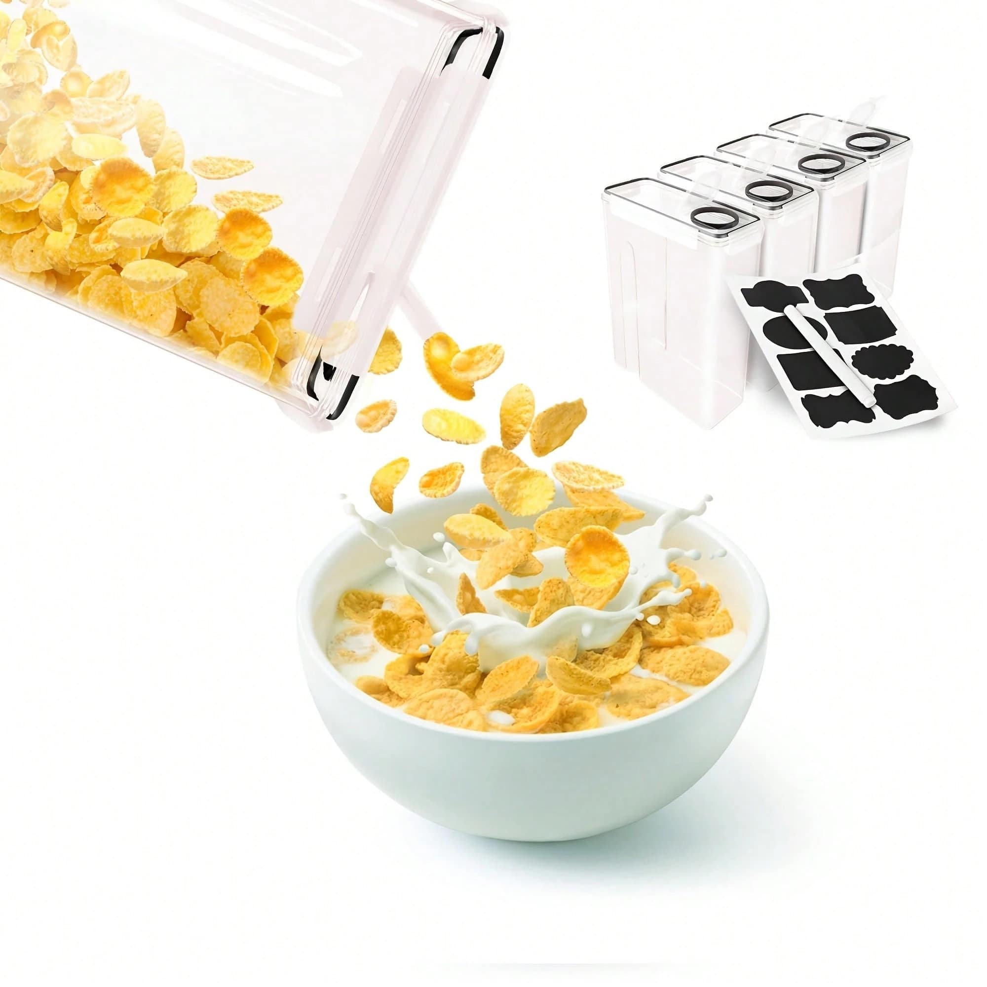 Wadah Penyimpanan Makanan Keda - Food Storage Labels ulasan dan harga
