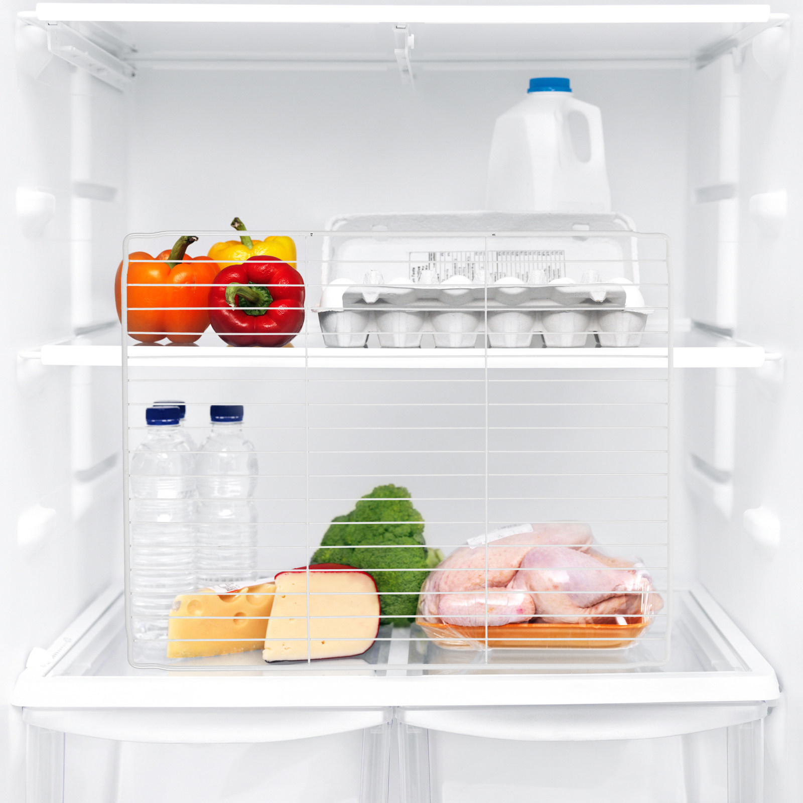 2 buah Panel Pengatur Logam un - Food Storage With Dividers ulasan dan harga