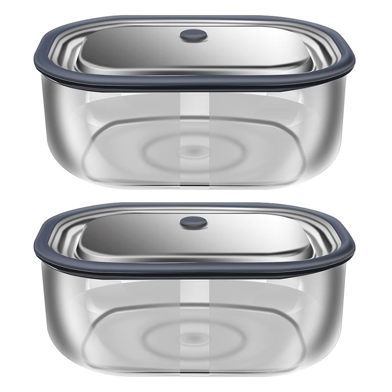 Kotak makan siang persegi panj - Food Storage Oven Safe ulasan dan harga