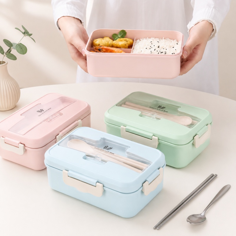 Kotak Makan Siang dari Jerami  - Food Storage Oven Safe ulasan dan harga